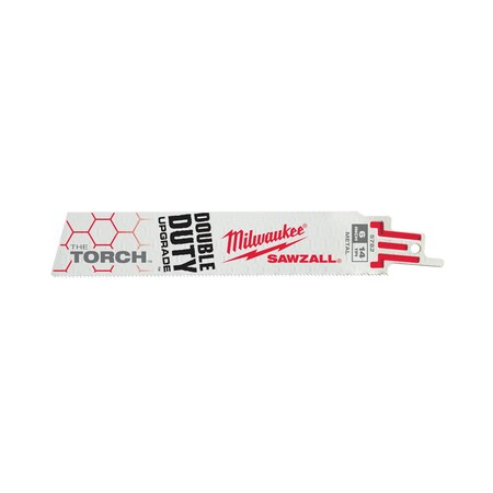Milwaukee Tool 6 in. 14 TPI THE TORCHSAWZALL Blades 48-01-7782